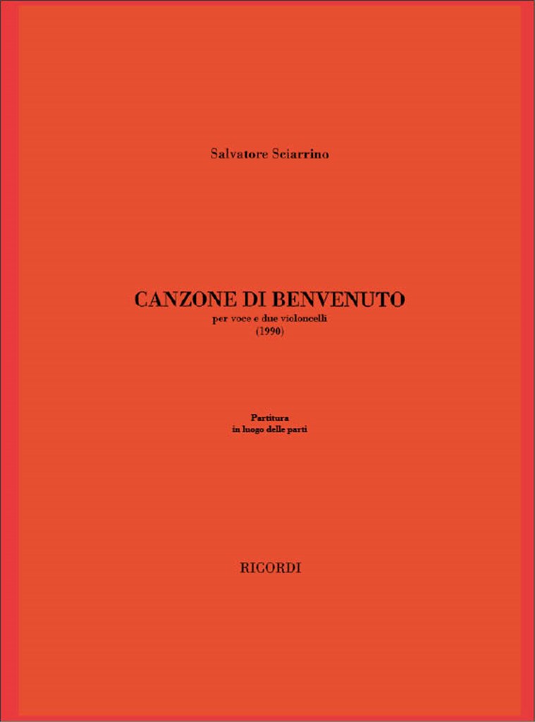 Canzone Di Benvenuto